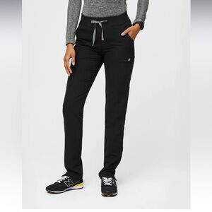 Black Jogger scrub Pants- women